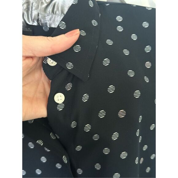 Banana Republic Polka Dot Blouse - Picture 2 of 6